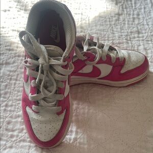 Nike Kids Sneakers Pink and White